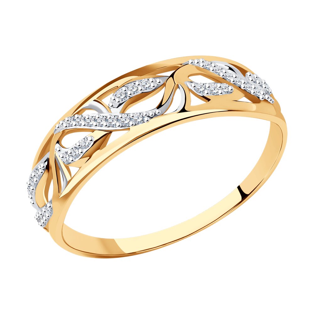 

Кольцо SOKOLOV Diamonds из золота с бриллиантами