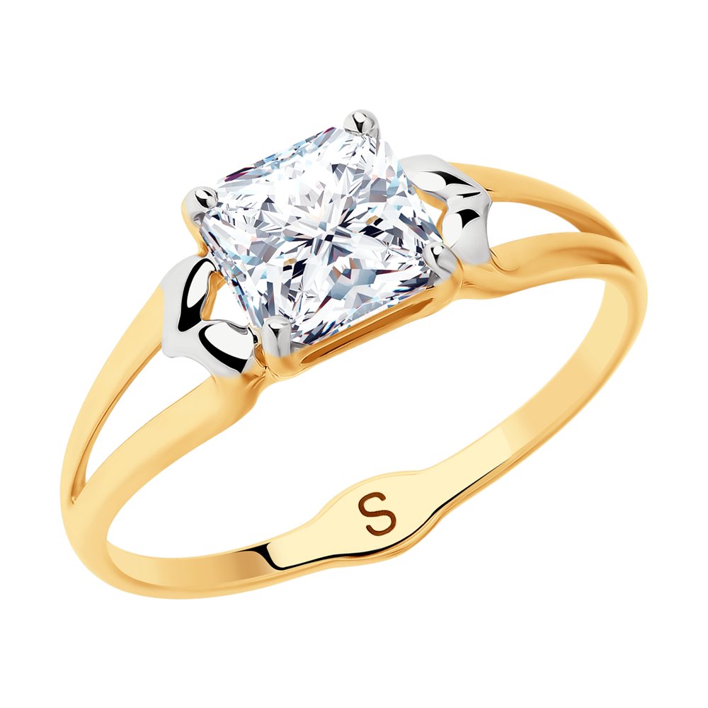 

Кольцо SOKOLOV из золота со Swarovski Zirconia