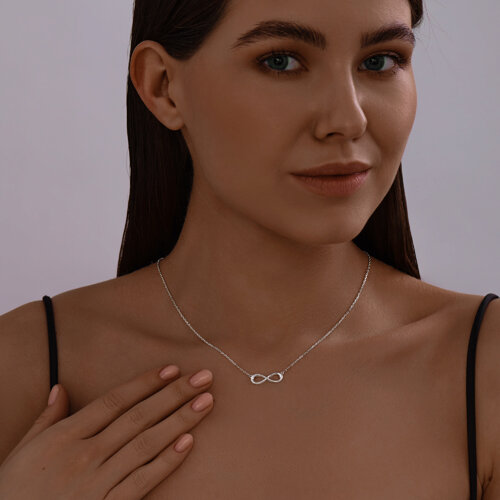 Колье из серебра - фото 4