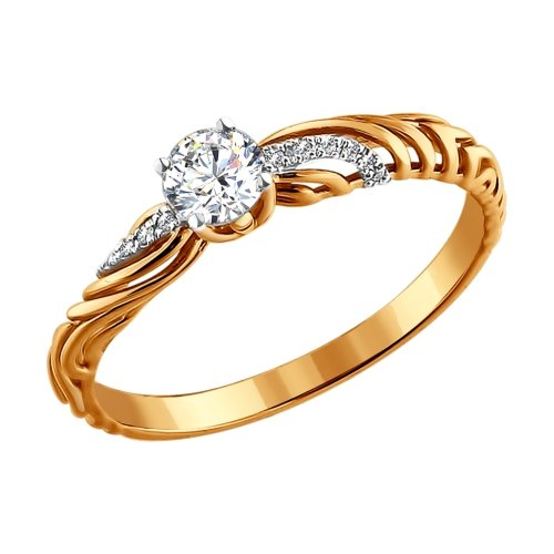 

Кольцо SOKOLOV Diamonds из золота с бриллиантами
