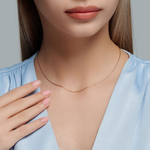 Цепь из золочёного серебра - фото 2