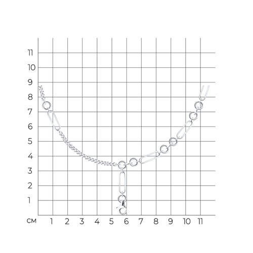 Колье из серебра - фото 5