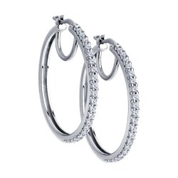 Серьги SOKOLOV из серебра с фианитами 4300₽