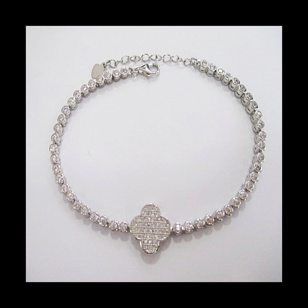 Браслет SOKOLOV из серебра с фианитами, фото 4