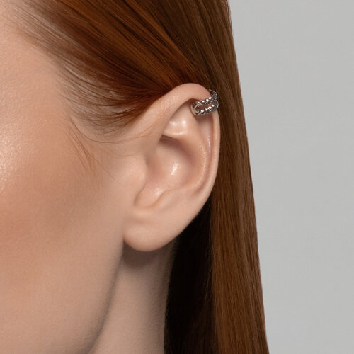 Серьга из серебра - фото 3