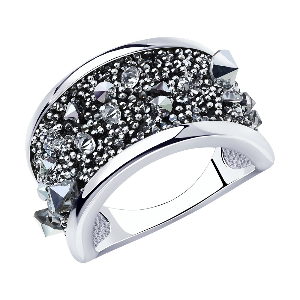 

Кольцо SOKOLOV из серебра с кристаллами Swarovski