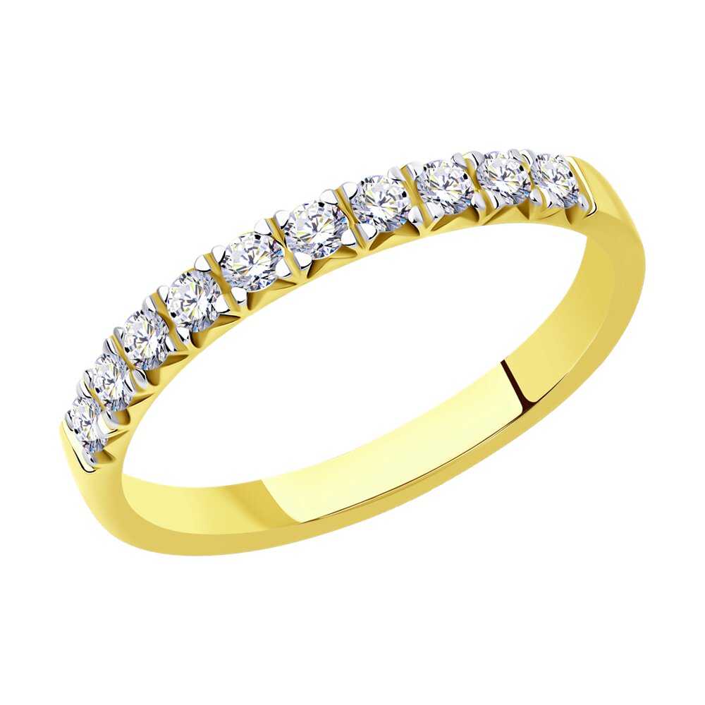 

Кольцо SOKOLOV Diamonds из желтого золота с бриллиантами