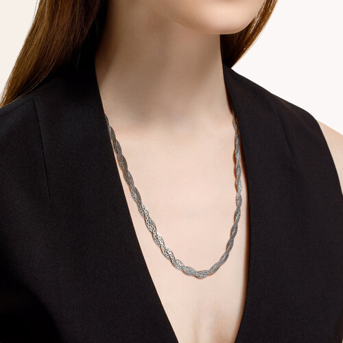 Колье из серебра - фото 3