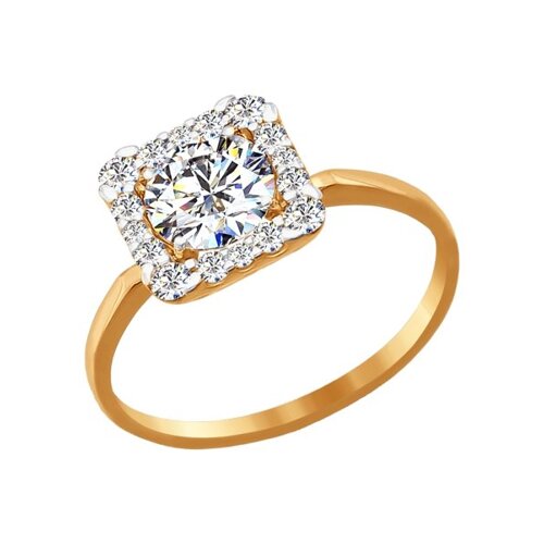

Кольцо SOKOLOV из золота со Swarovski Zirconia
