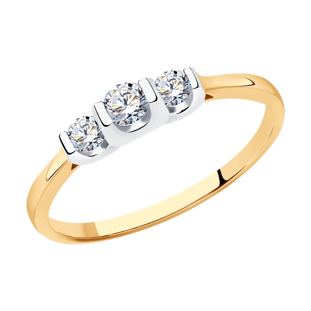 

Кольцо SOKOLOV Diamonds из золота с бриллиантами