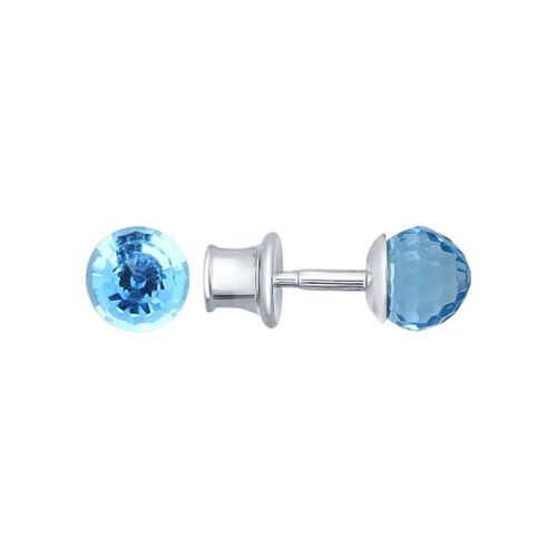 

Серьги-пусеты SOKOLOV из серебра с кристаллами Swarovski