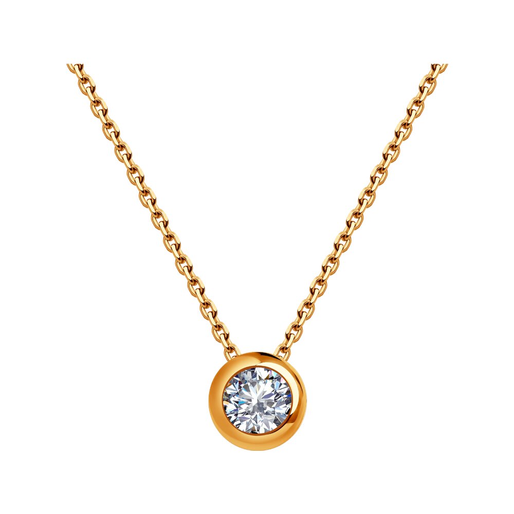 

Колье SOKOLOV Diamonds из золота с бриллиантами