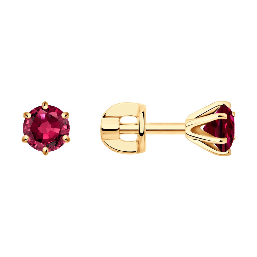 

Серьги SOKOLOV Diamonds из золота с рубинами