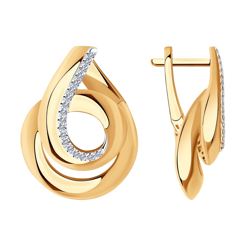 

Серьги SOKOLOV Diamonds из золота с бриллиантами