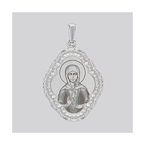 

Иконка SOKOLOV из серебра с лазерной обработкой