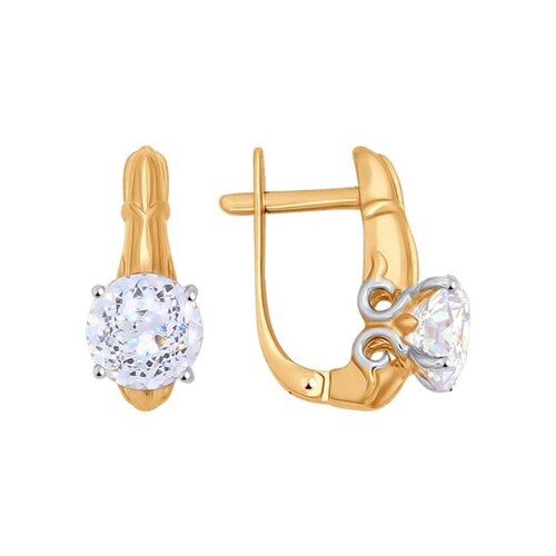 

Серьги SOKOLOV из золота со Swarovski Zirconia