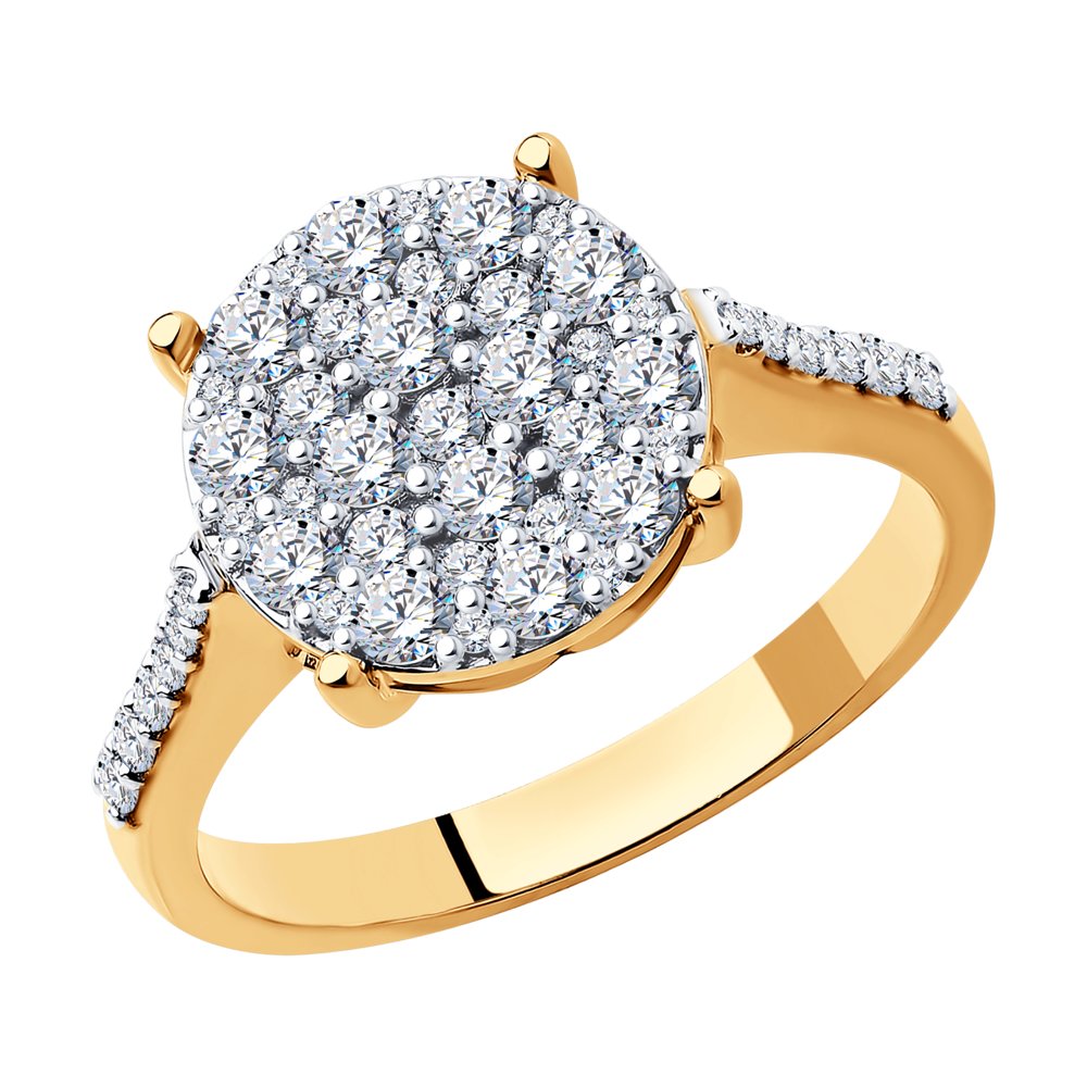 

Кольцо SOKOLOV Diamonds из золота с бриллиантами