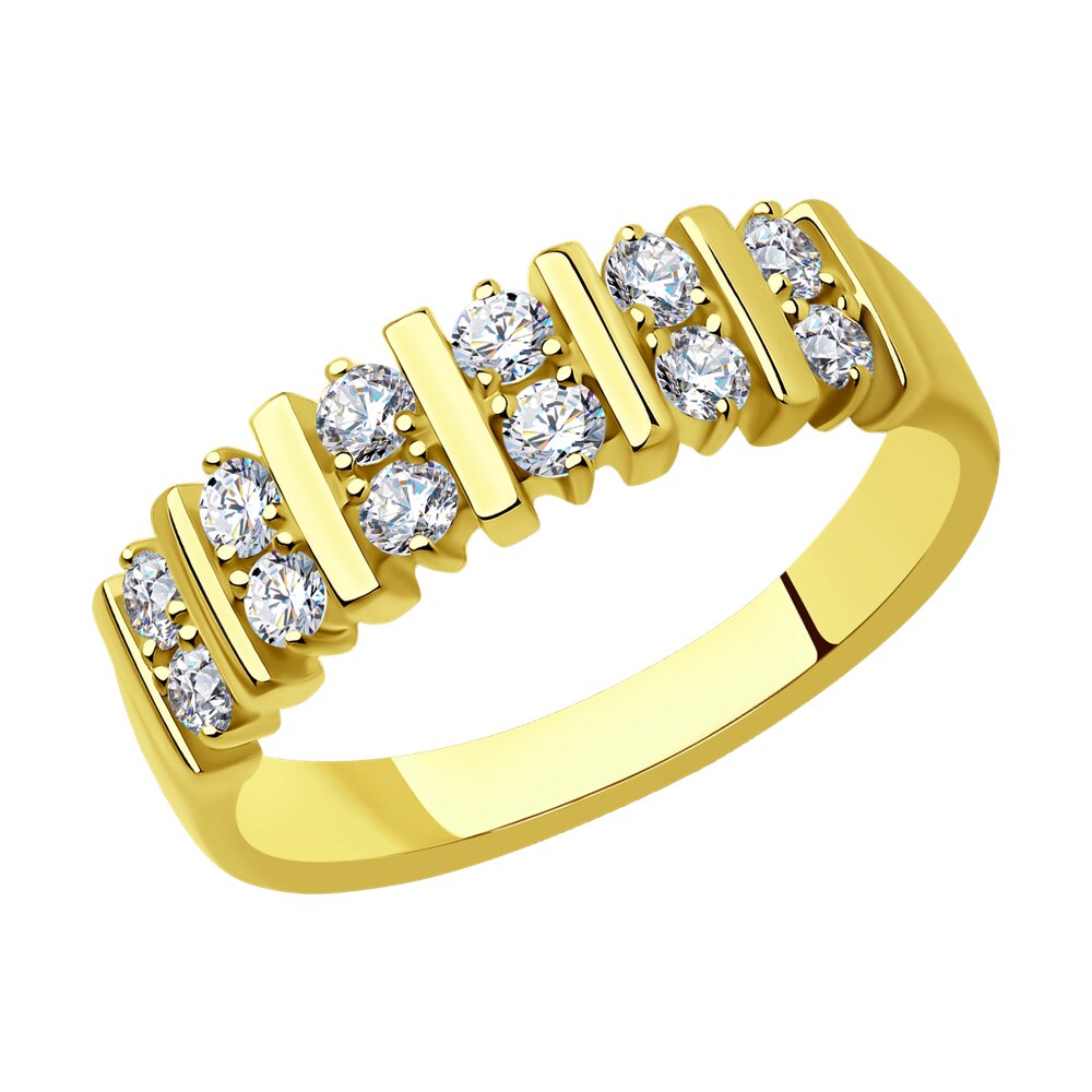 

Кольцо SOKOLOV Diamonds из желтого золота с бриллиантами