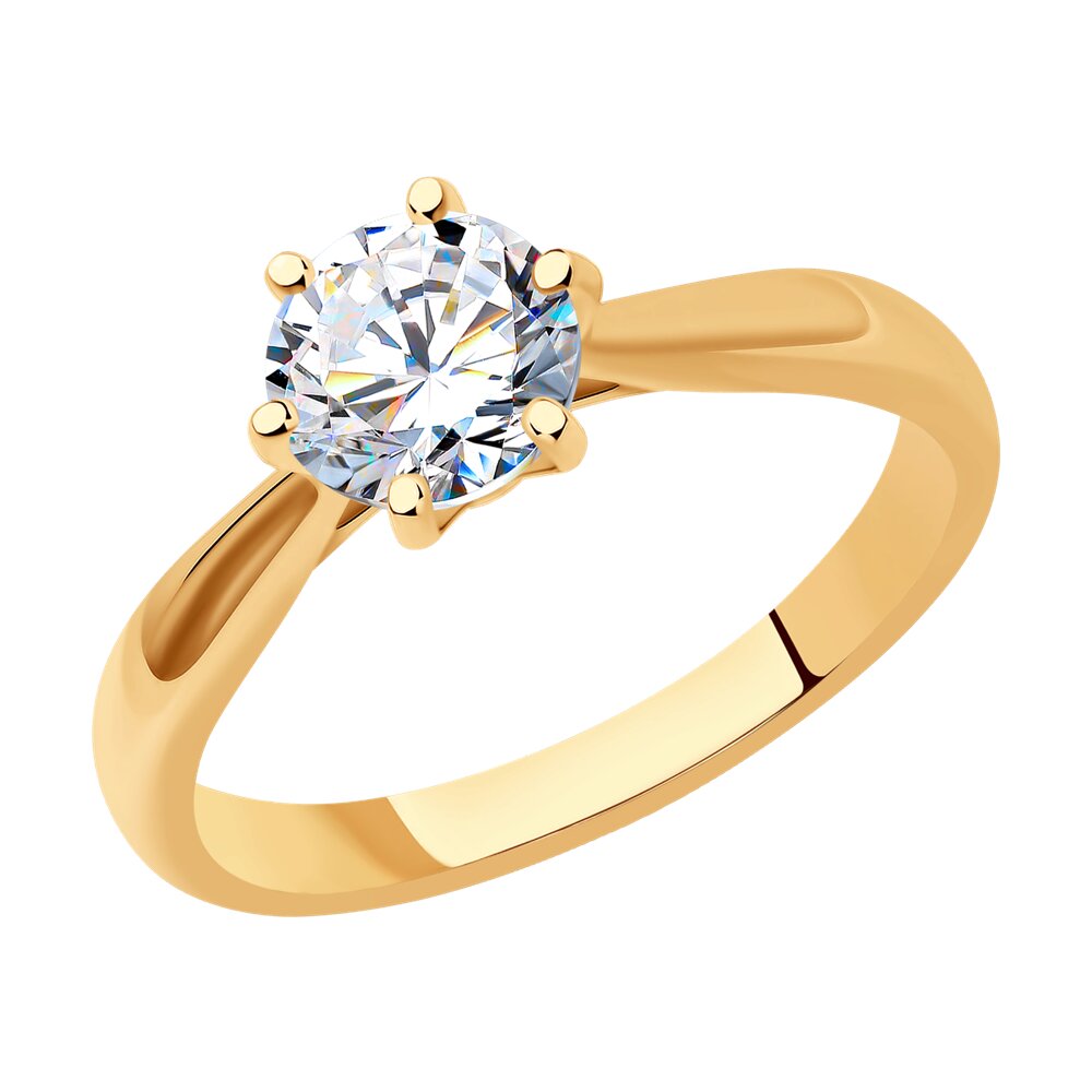 

Кольцо SOKOLOV Diamonds из золота с бриллиантом