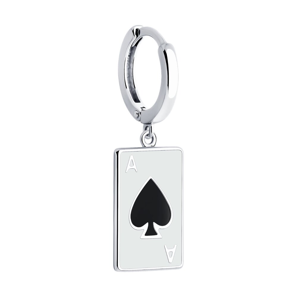 Серьга SOKOLOV из серебра с эмалью 9490₽