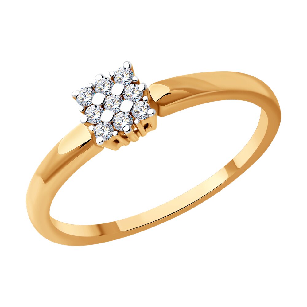 

Кольцо SOKOLOV Diamonds из золота с бриллиантами