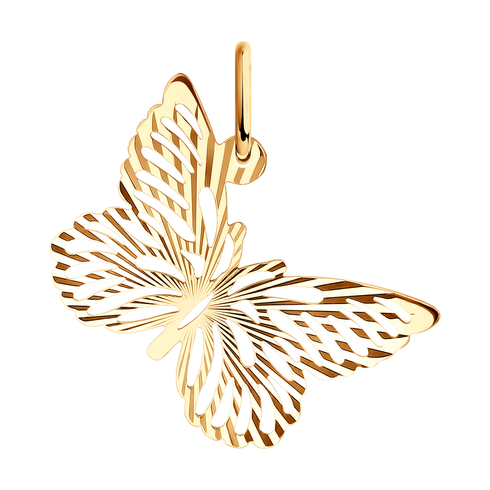 фото Подвеска «бабочка» sokolov из золота