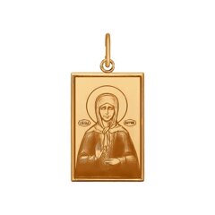 

Иконка SOKOLOV из золота с лазерной обработкой