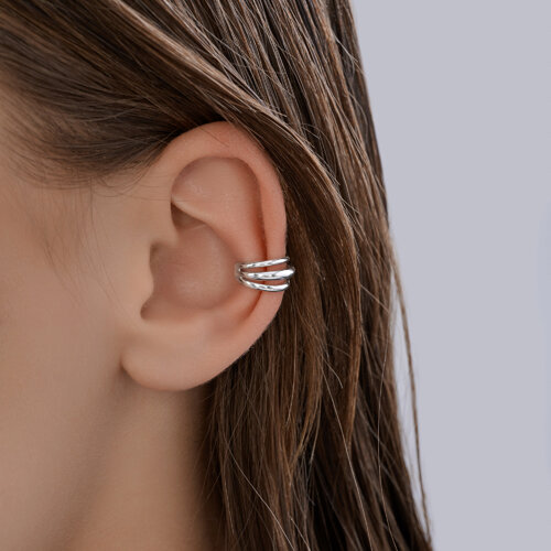 Серьга из серебра - фото 4