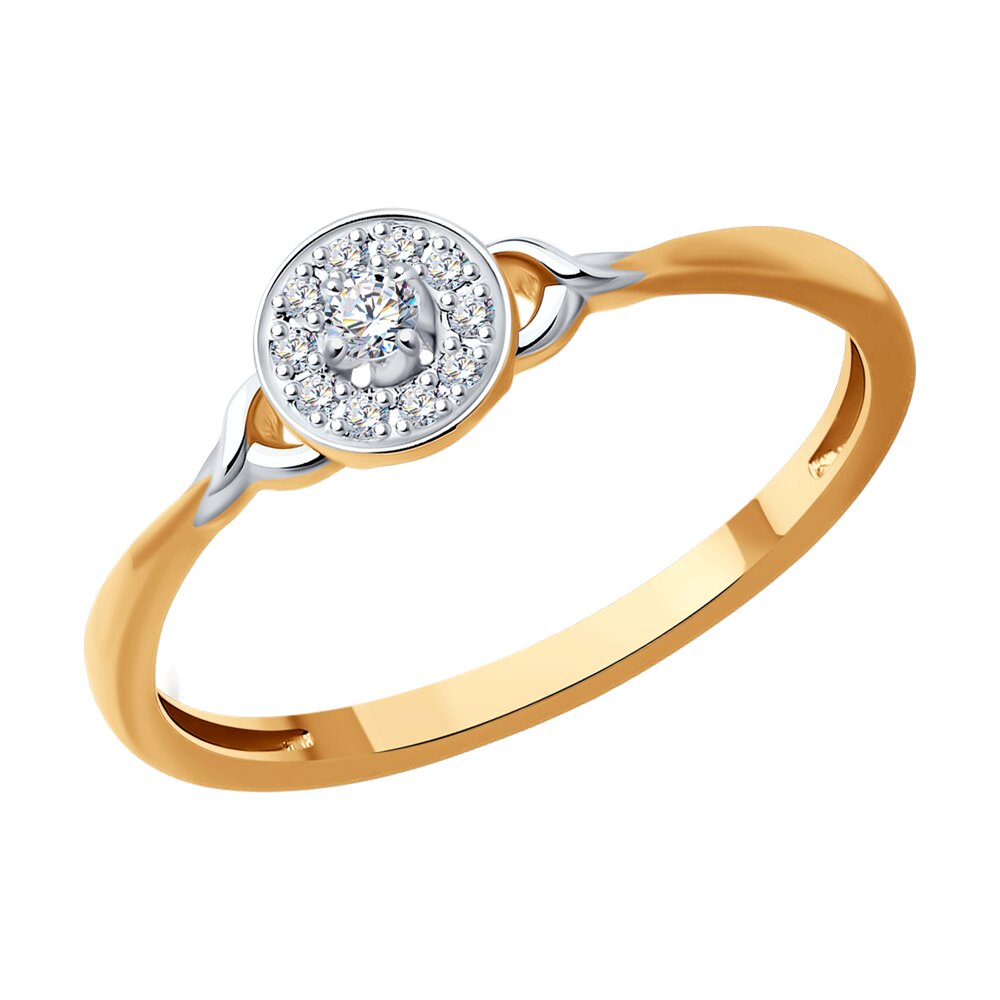 

Кольцо SOKOLOV Diamonds из золота с бриллиантами