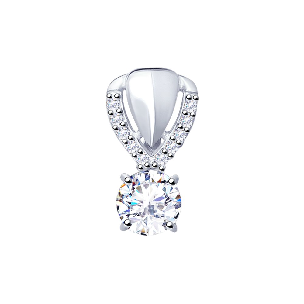 

Подвеска SOKOLOV из серебра со Swarovski Zirconia