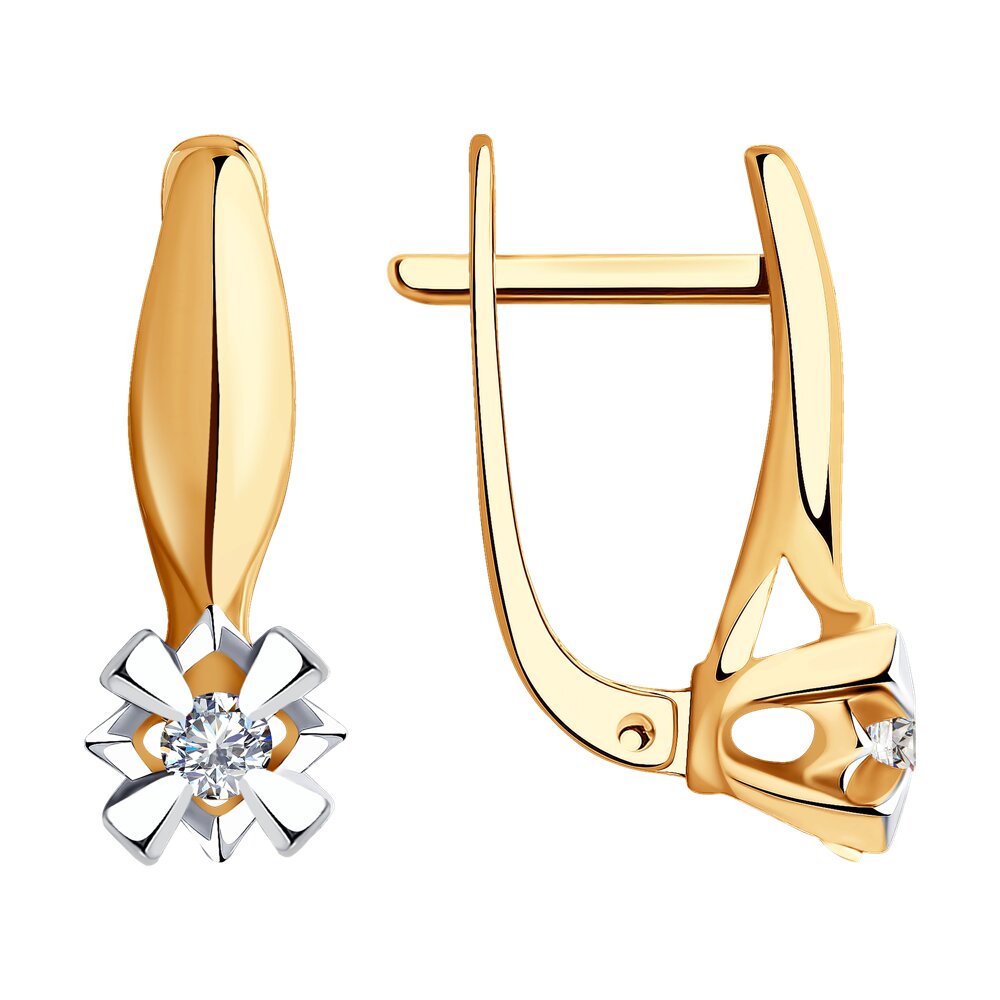 

Серьги SOKOLOV Diamonds из золота с бриллиантами