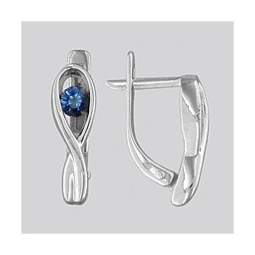 

Серьги SOKOLOV из белого золота с сапфирами