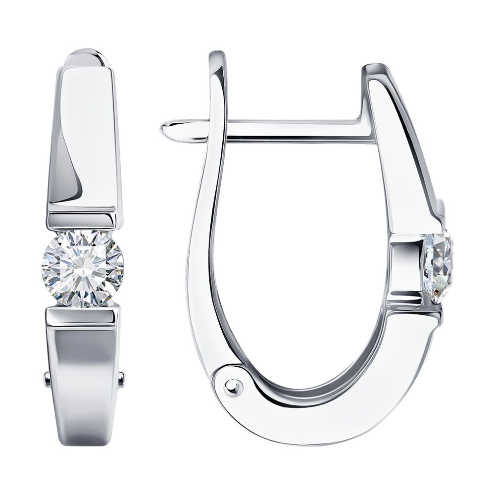 

Серьги SOKOLOV Diamonds из белого золота с бриллиантами