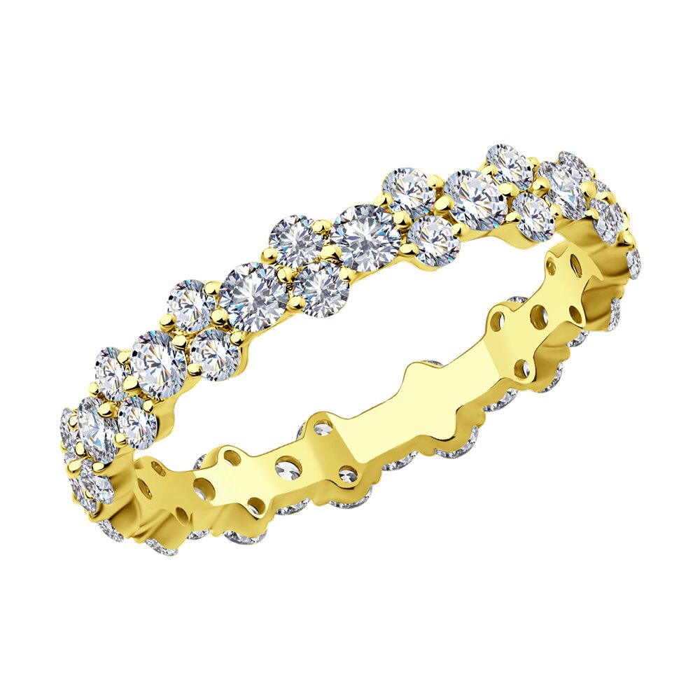 

Кольцо SOKOLOV Diamonds из желтого золота с бриллиантами