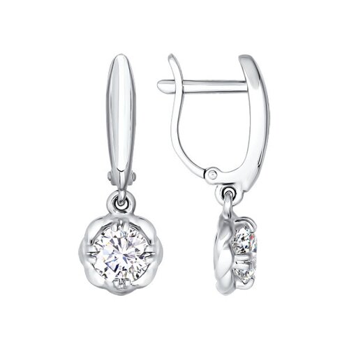 

Длинные серьги со Swarovski Zirconia SOKOLOV