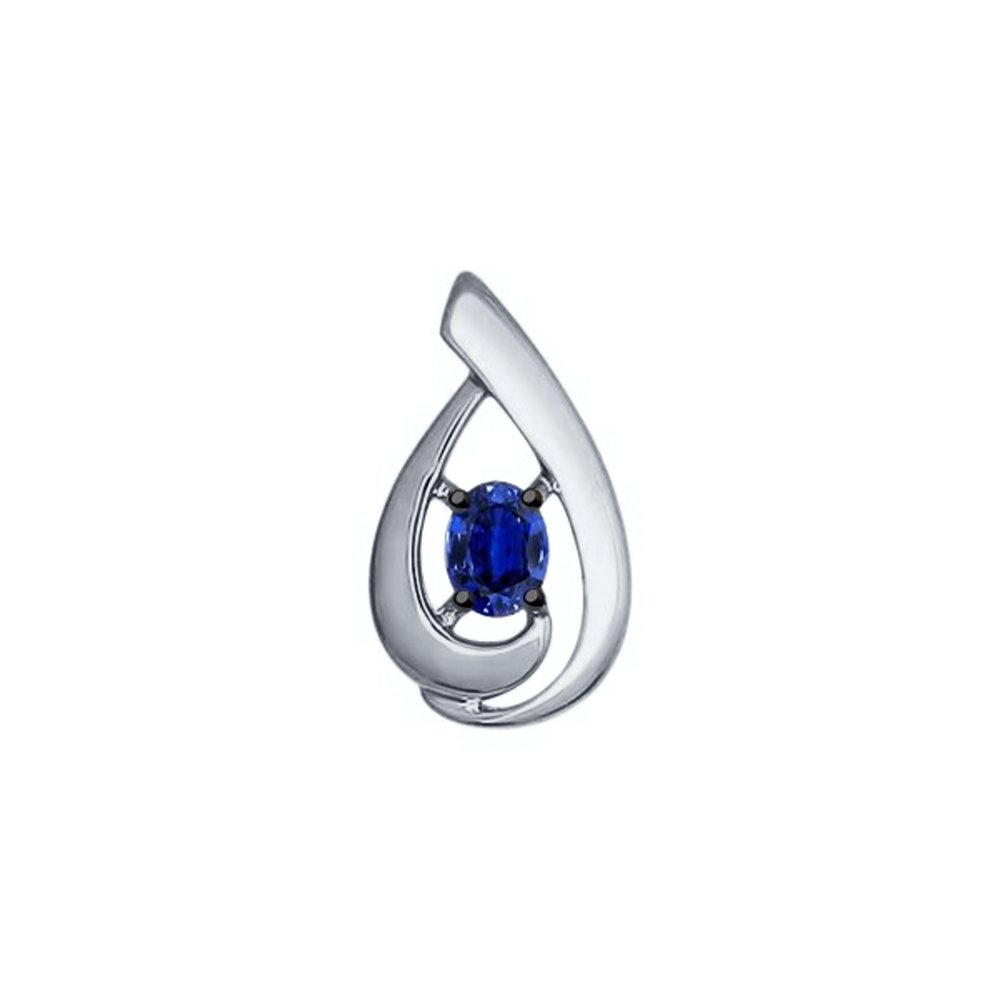 

Подвеска SOKOLOV Diamonds из белого золота с сапфиром