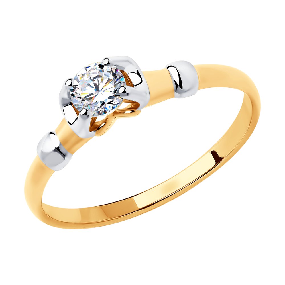 

Кольцо SOKOLOV из золота со Swarovski Zirconia