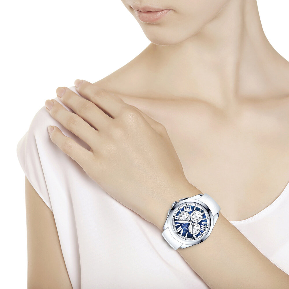 фото Женские серебряные часы sokolov