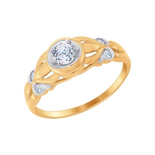 

Кольцо SOKOLOV из золота со Swarovski Zirconia