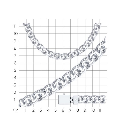 Цепь из серебра - фото 5