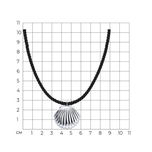 Колье из серебра - фото 5