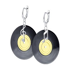 Серьги SKLV из серебра с фианитами 4500₽