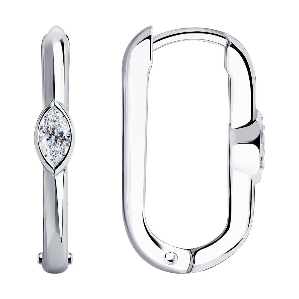 

Серьги SOKOLOV Diamonds из белого золота с бриллиантами