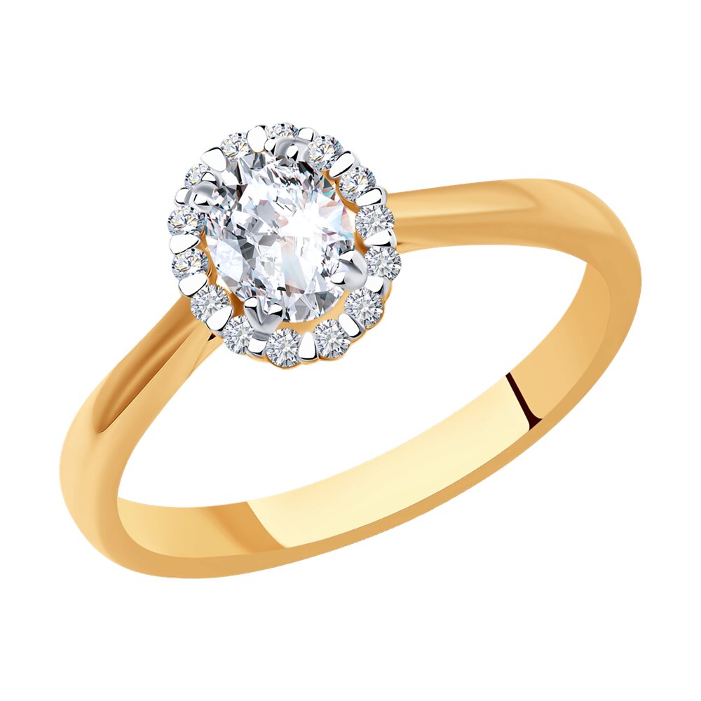 

Кольцо SOKOLOV Diamonds из золота с бриллиантами