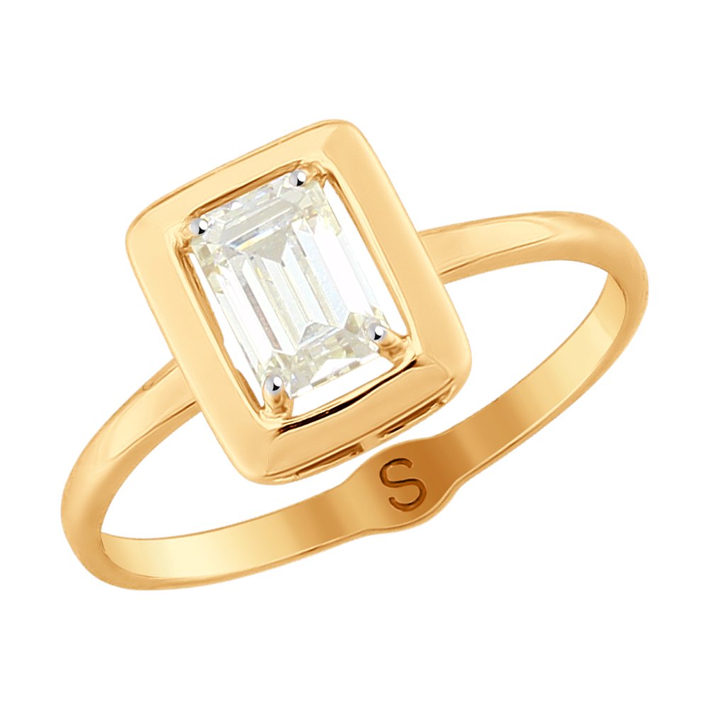 

Кольцо SOKOLOV из золота со Swarovski Zirconia