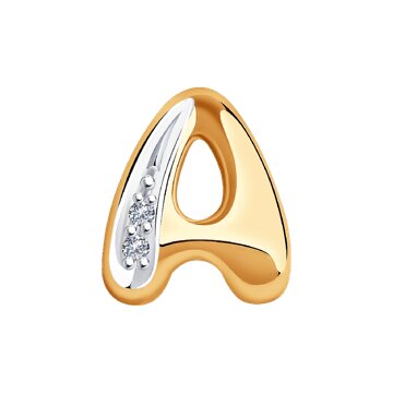 Подвеска SOKOLOV Diamonds из золота с бриллиантами