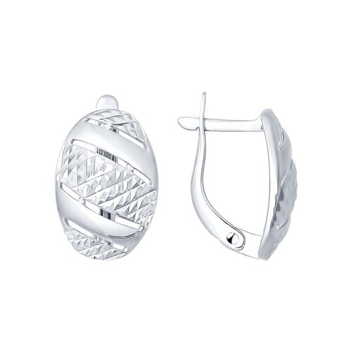 

Серьги SOKOLOV из серебра с алмазной гранью