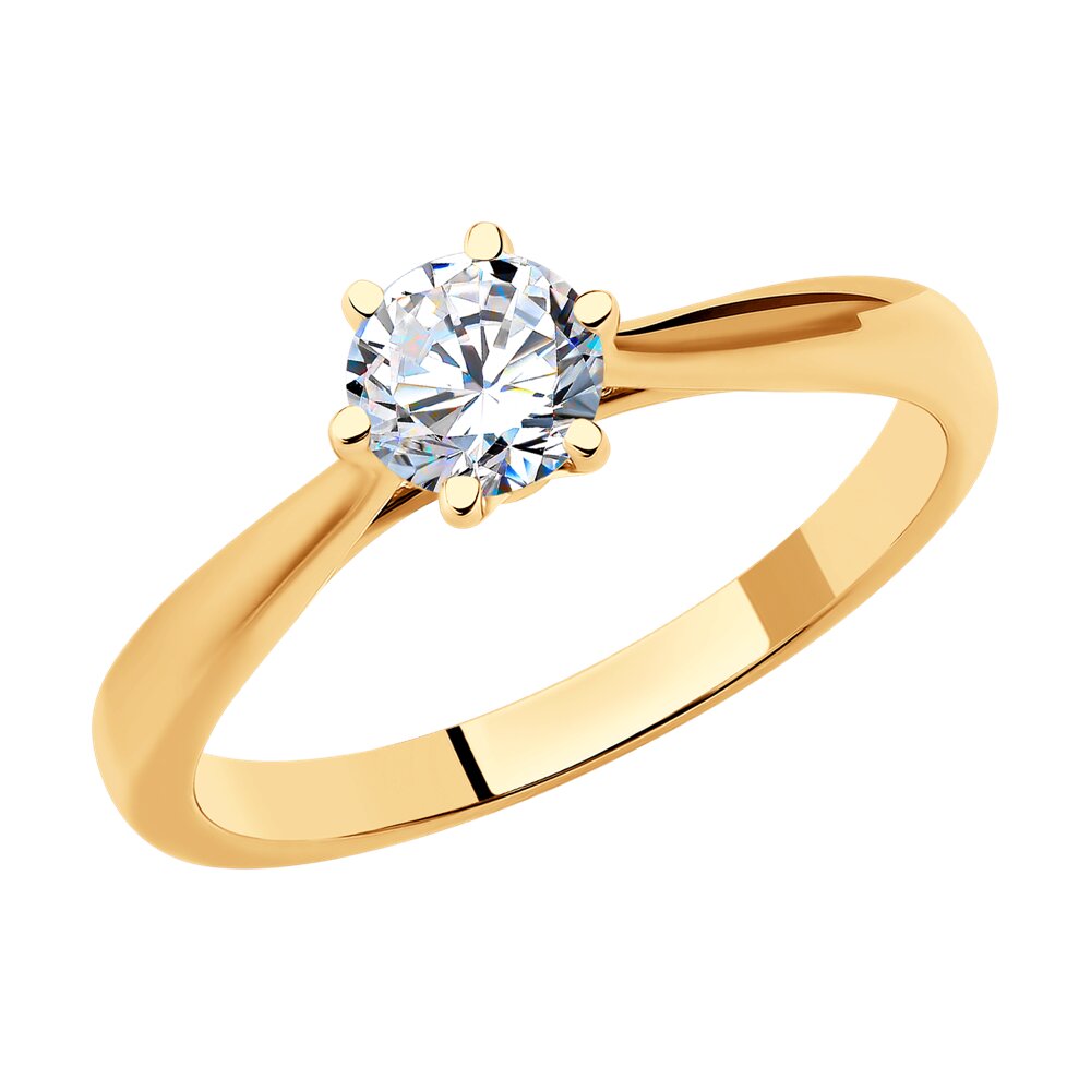 

Кольцо SOKOLOV Diamonds из золота с бриллиантом