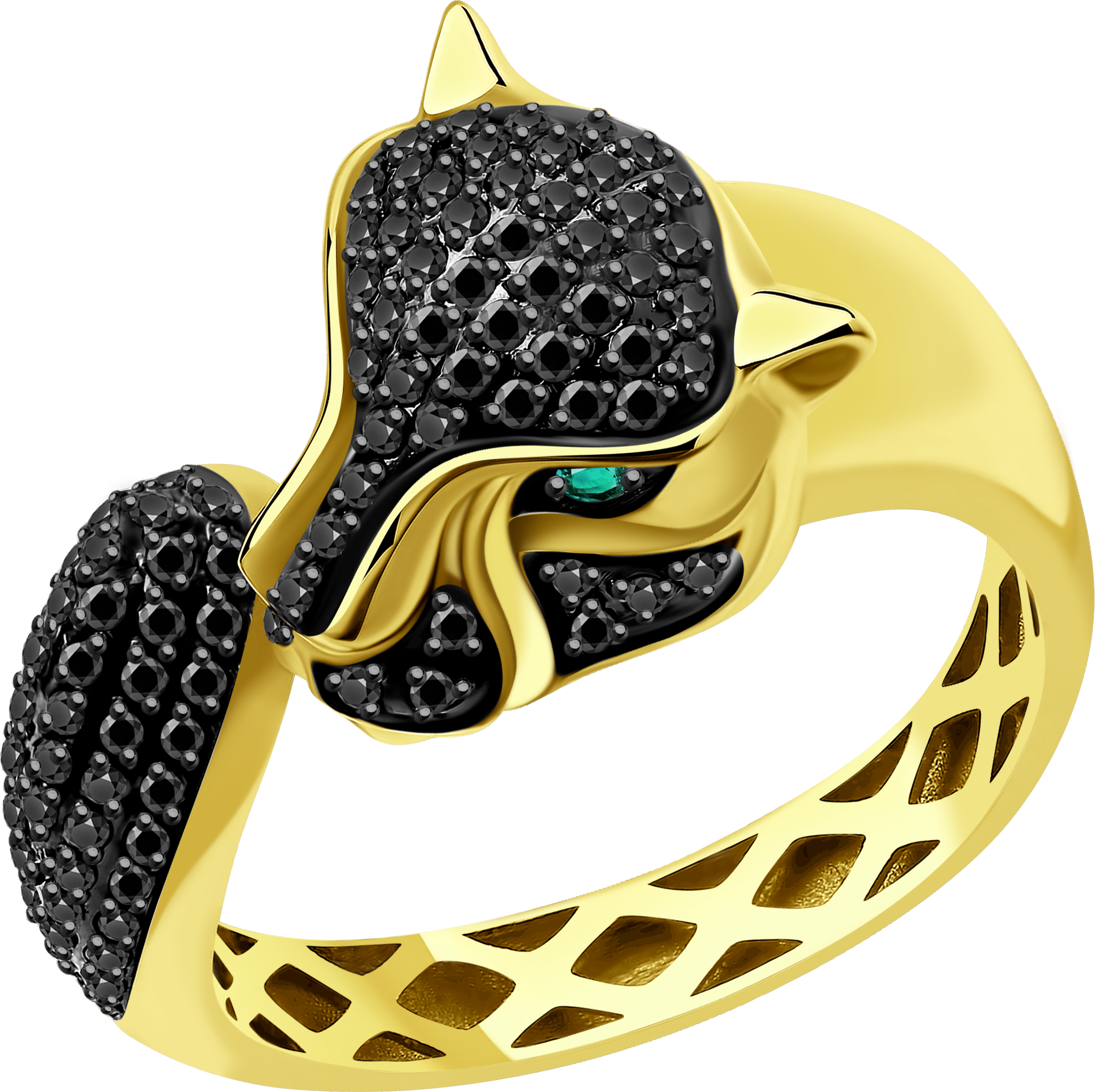 Кольцо SOKOLOV Diamonds из желтого золота