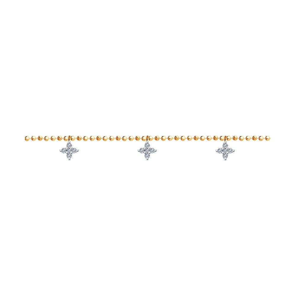 

Браслет SOKOLOV Diamonds из золота с бриллиантами